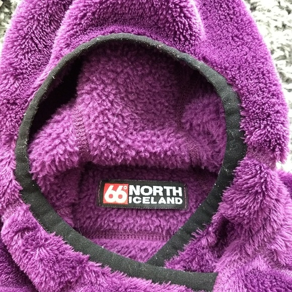 66North toddler fleece pullover hoodie - Picture 5 of 5